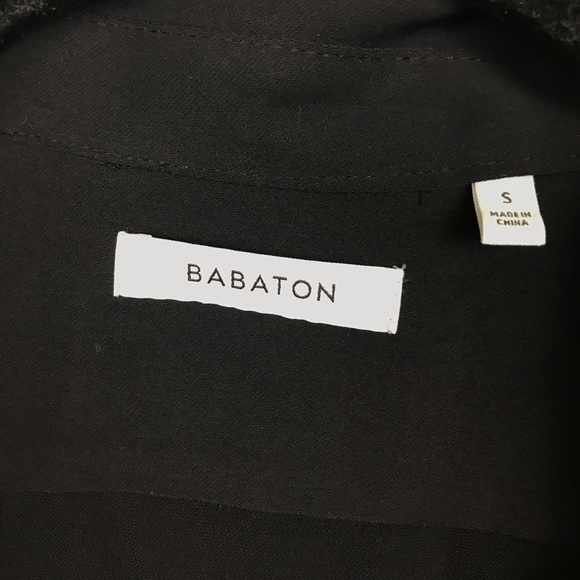 Babaton Drawstring Collared Shirt Dress Work - Picture 6 of 7